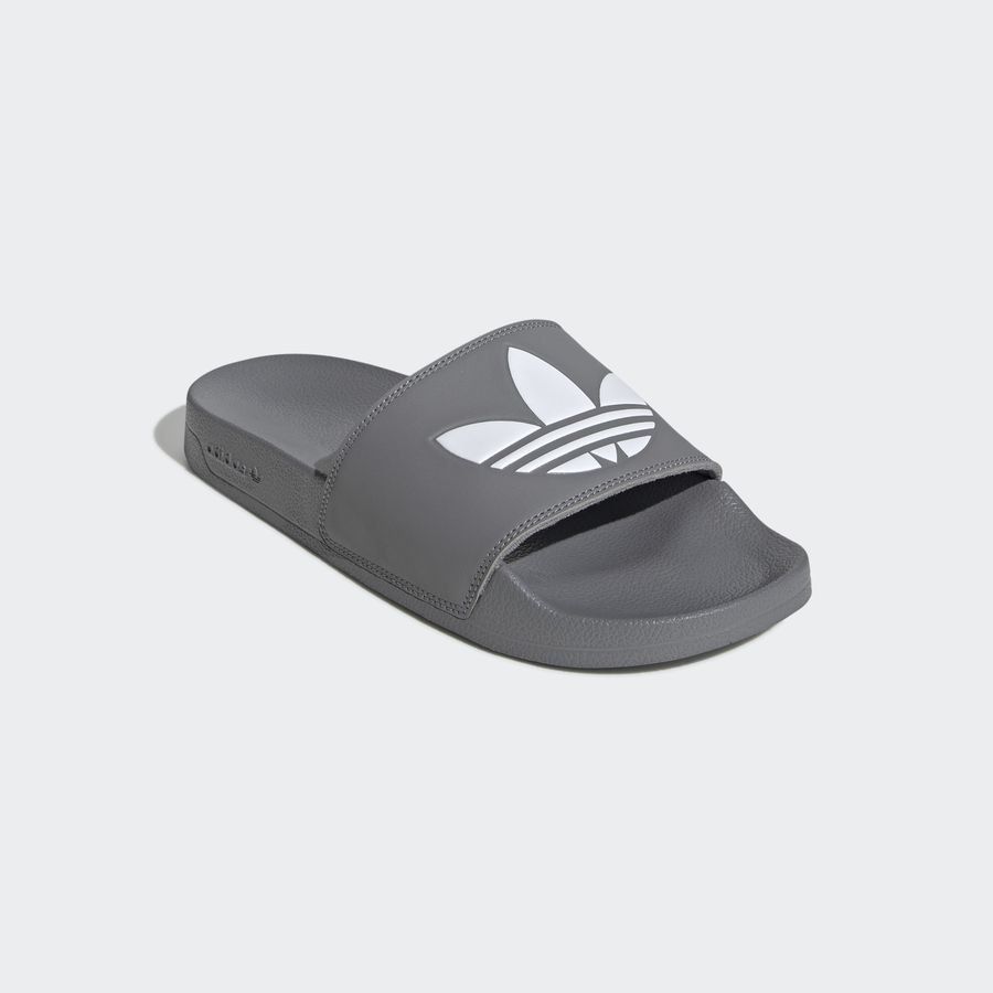 adidas Originals Claquettes adilette Lite - Gris/Blanc