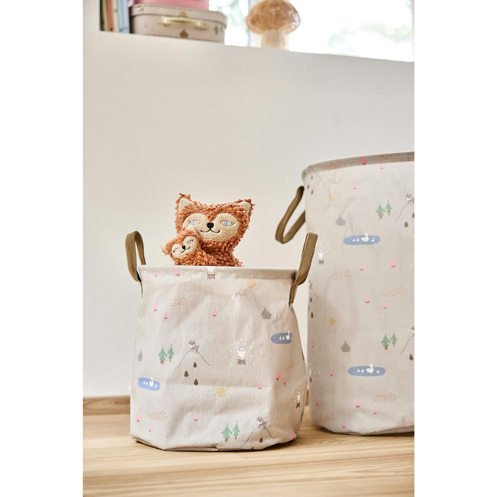 Køb OYOY Deer & Duck Opbevaring Kurv Medium 2-Pak
