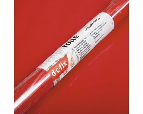 dc-fix® kleeffolie, effen rood, 45x200 cm