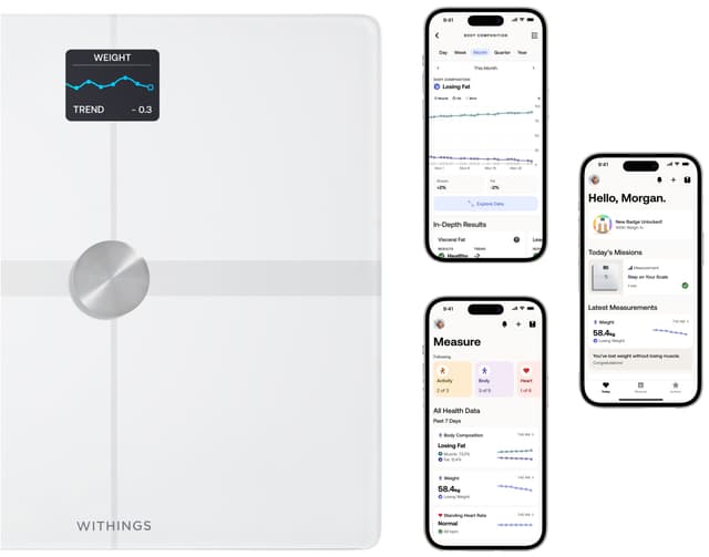 Withings Body Smart badevægt WBS13-White-All-Inter