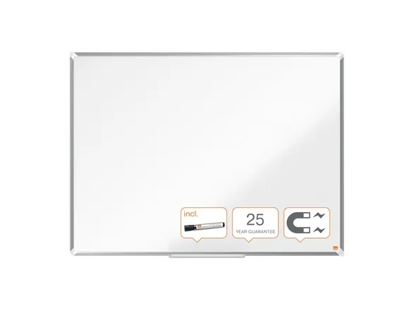 Whiteboardtavle Premium Plus emaljeret 120x90 cm