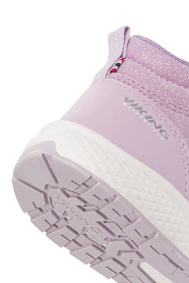 Viking Bouncy Glitter Mid 2V WP Sneakers, Lilac