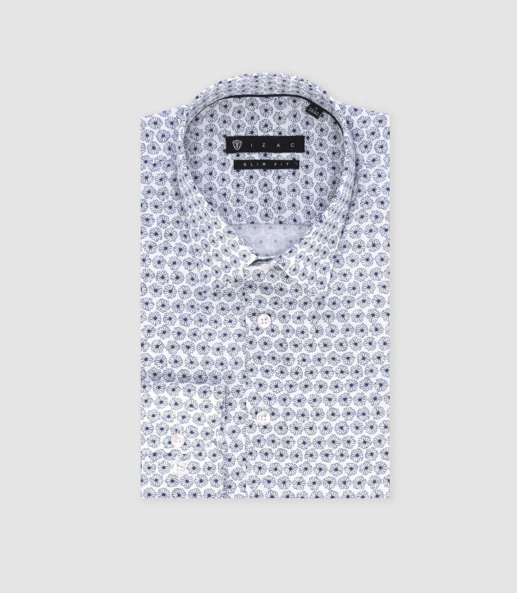 Chemise ville marine 
