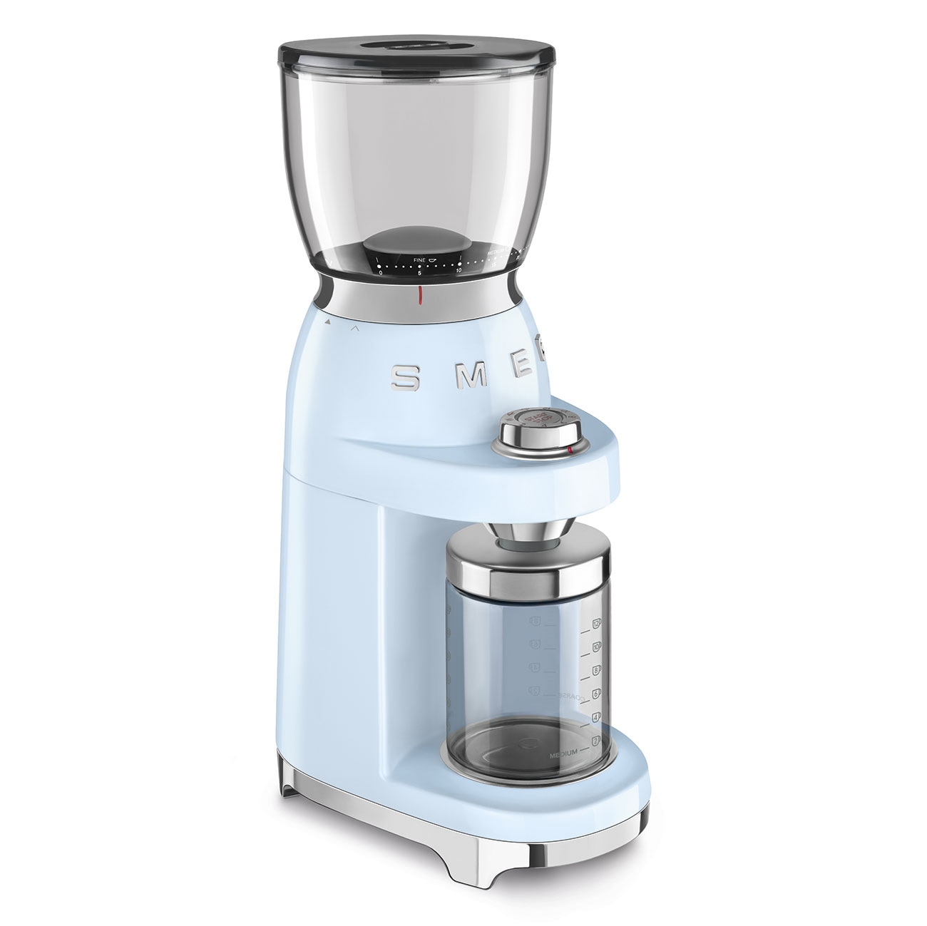 SMEG Kaffeemühle Pastellblau 50's Style elektrisch