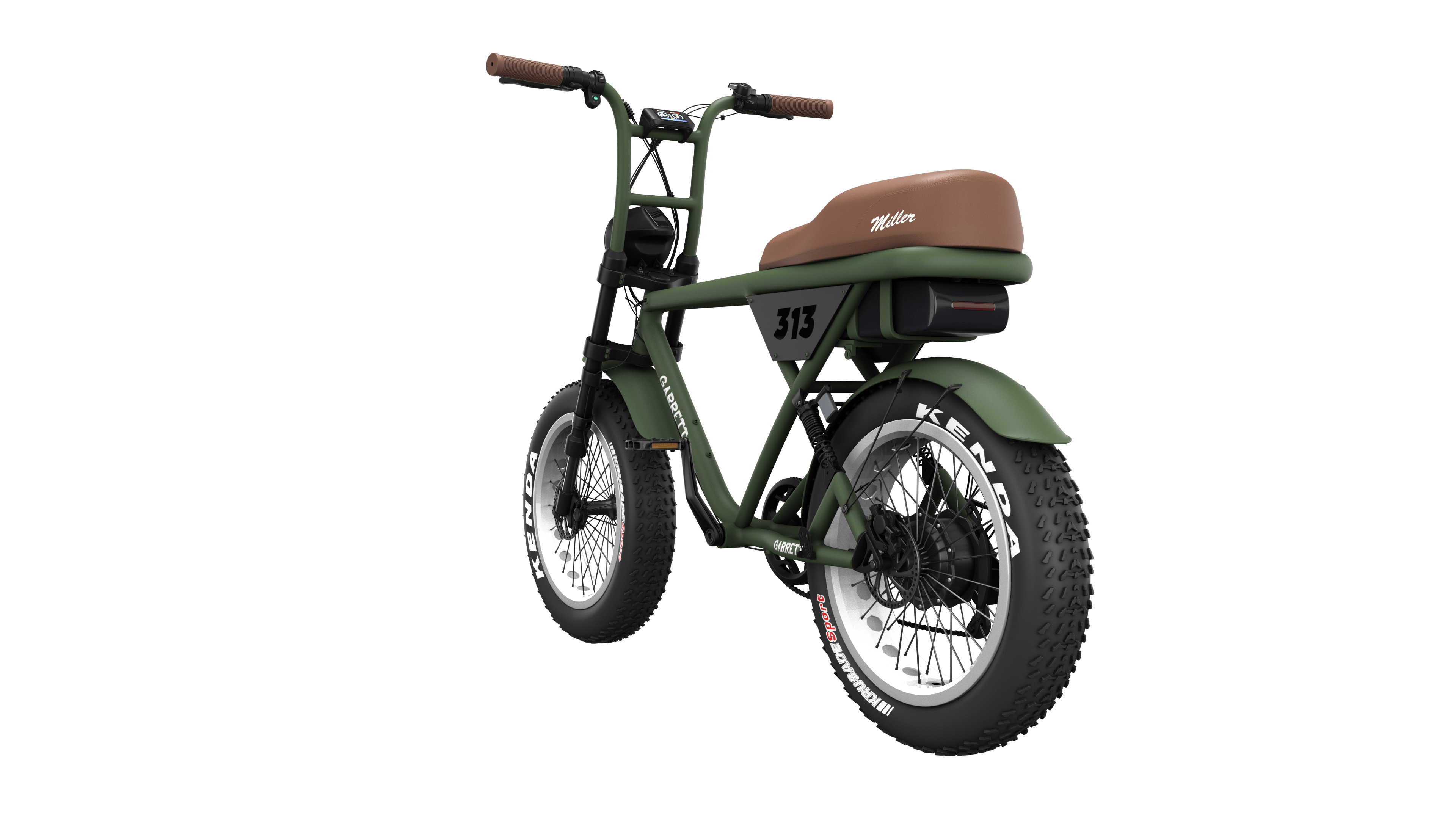 Vélo électrique Garrett Miller Z - Vert Militaire