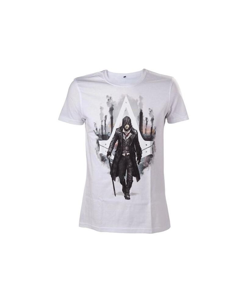 Assassins Creed Syndicate Jacob Frye Herren T-Shirt XL Weiß