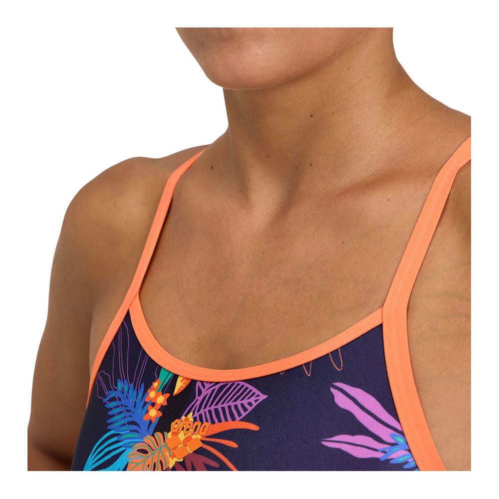 Arena TOUCAN SUPER FLY - Maillot de bain 1 pièce Femme nespola/navy multi
