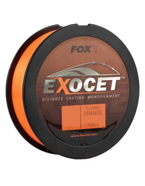 Fox Exocet Fluoro Orange Mono 0.30mm 14lb \/ 6.5kg (1000m) - Nylon -