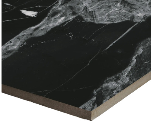 MIRAVA wandtegel LUCCA Nero pol. 30 x 60 x 0,9 cm gerectificeerd