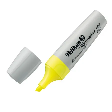 Pelikan Textmarker 490® eco, Set aus 6 Neon-Farben im Etui