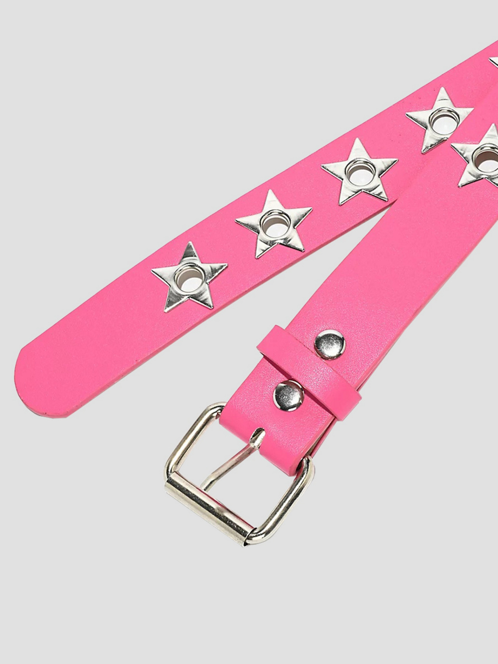 A.LAB Star Grommet Belt bright pink