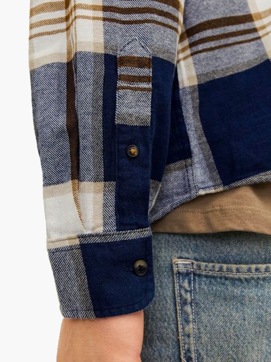 JACK & JONES Hemd Blau