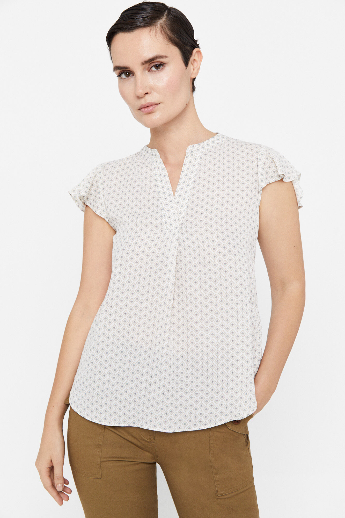 Blusa estilo mangá voador - Estampa verde