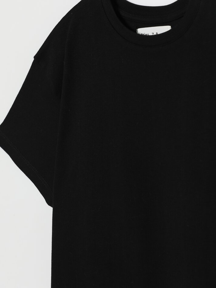 Camiseta básica de manga curta - Preta