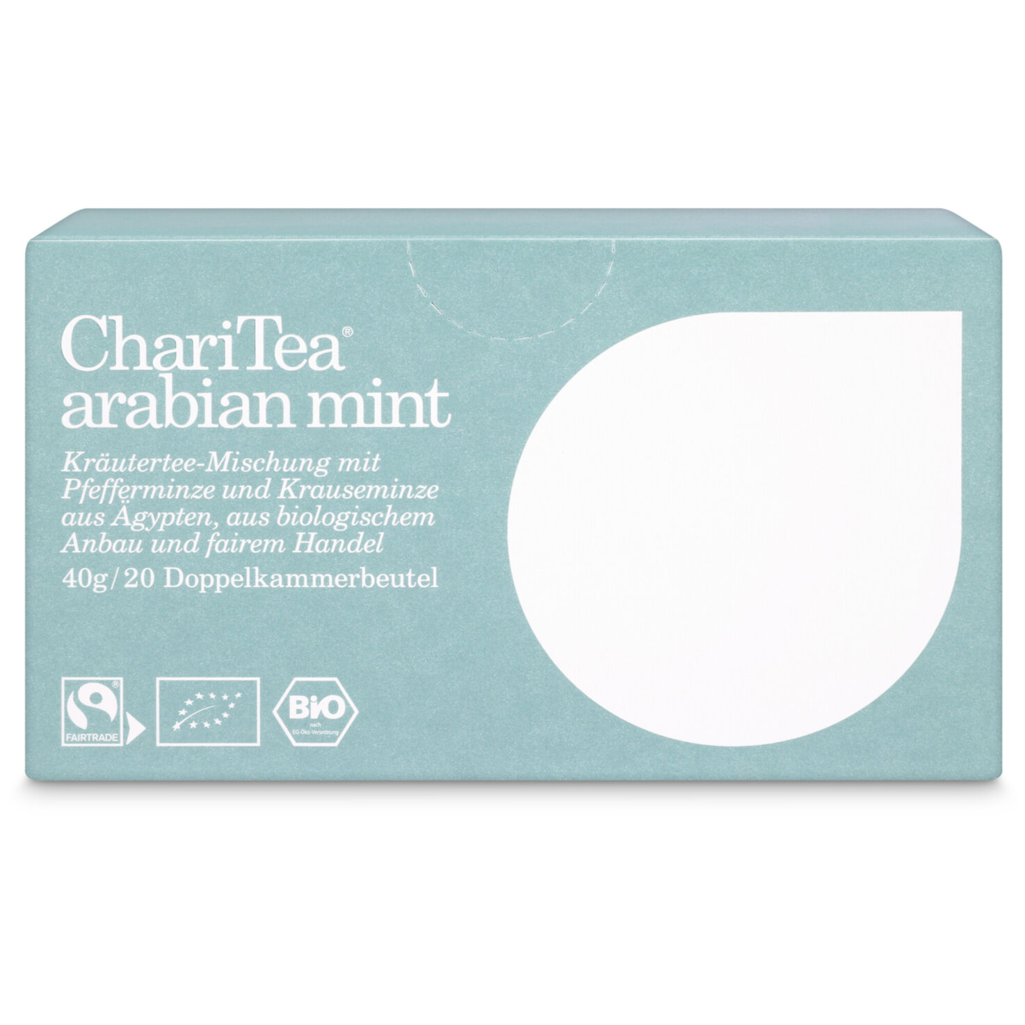 Charitea Bio Arabian mint 20 Portionen