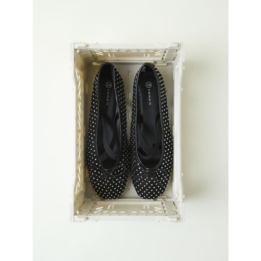 Køb Name It Black Kalua Ballerina Sko