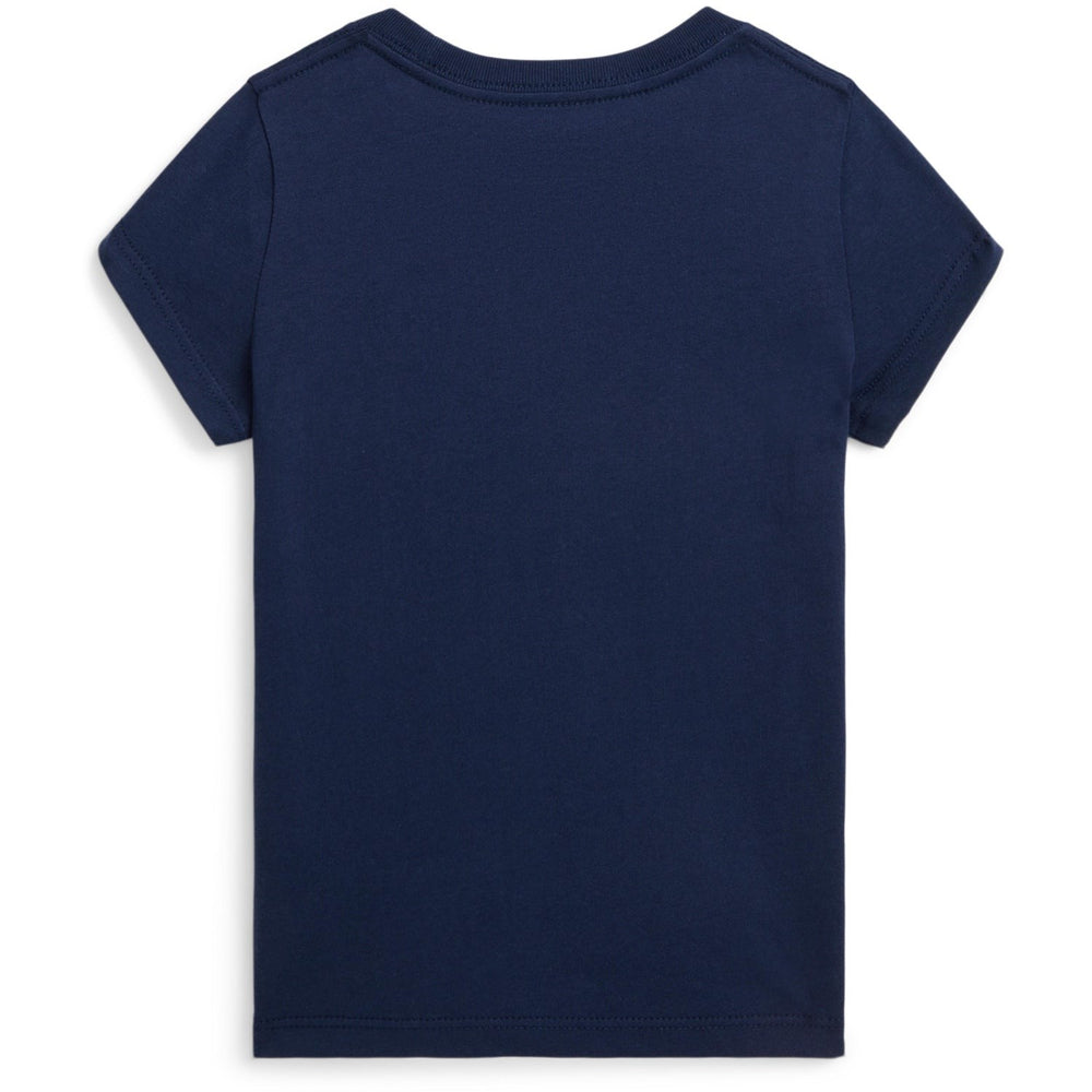 Køb Polo Ralph Lauren Newport Navy W/White Girl T-Shirt