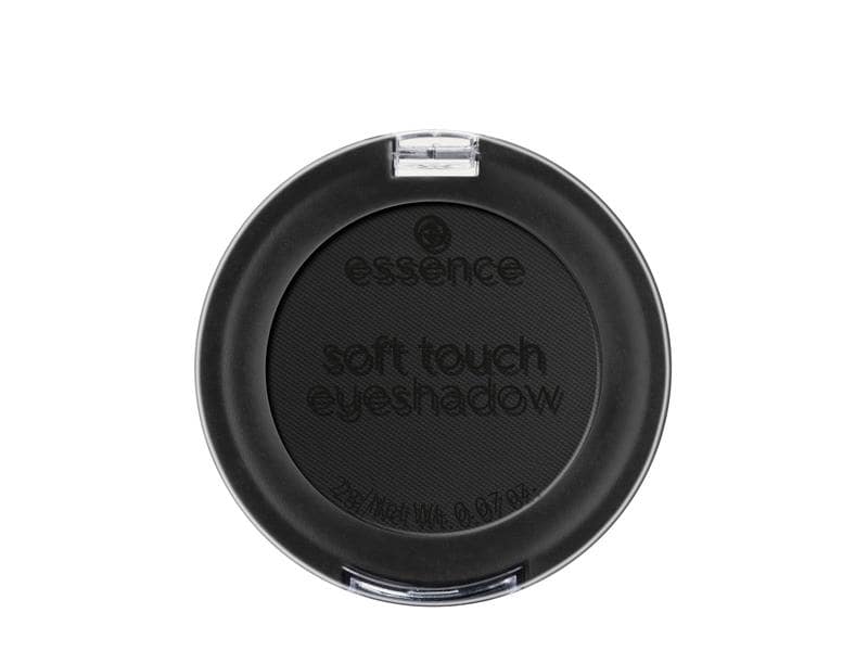 essence Lidschatten Soft Touch 06 Pitch Black Hochpigmentierter Lidschatten für ein farbintensives Ergebnis