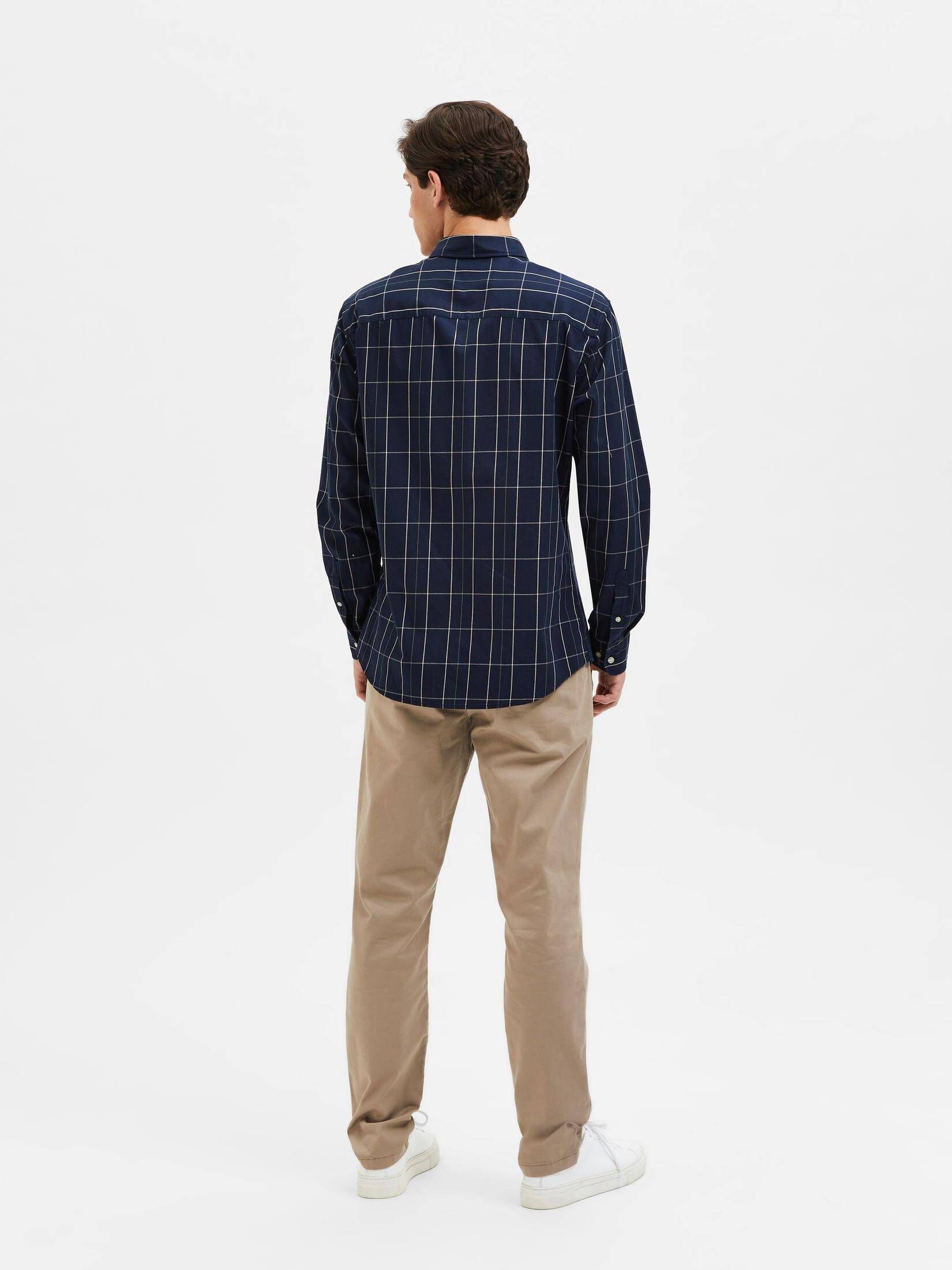 Selected Homme| Herrem Hemd SLIMTHEO Langarm
