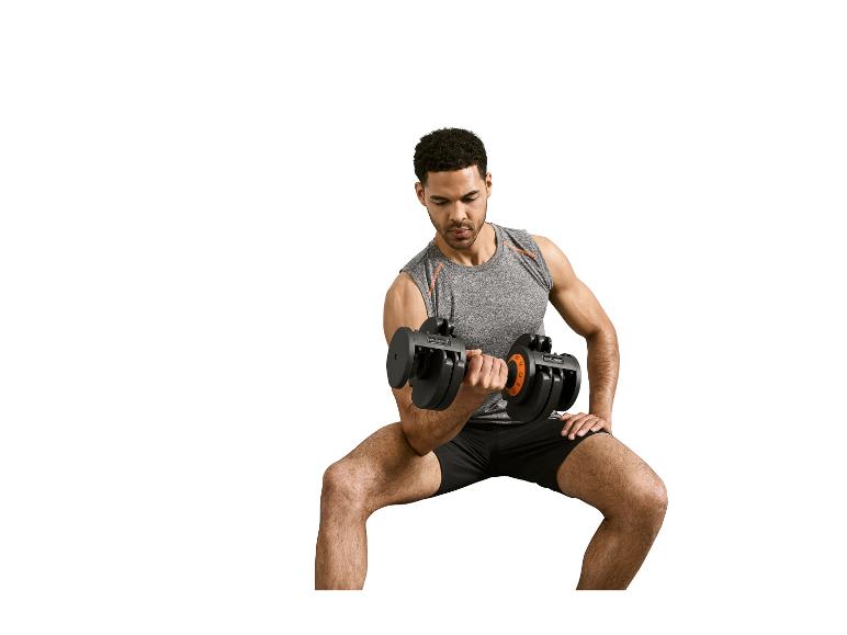 Verstelbare dumbbell 25 kg