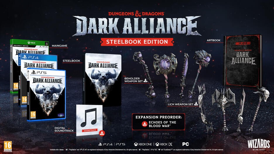 Dungeons & Dragons: Dark Alliance (Steelbook Edition) (POL/Multi in Game)- PlayStation 4