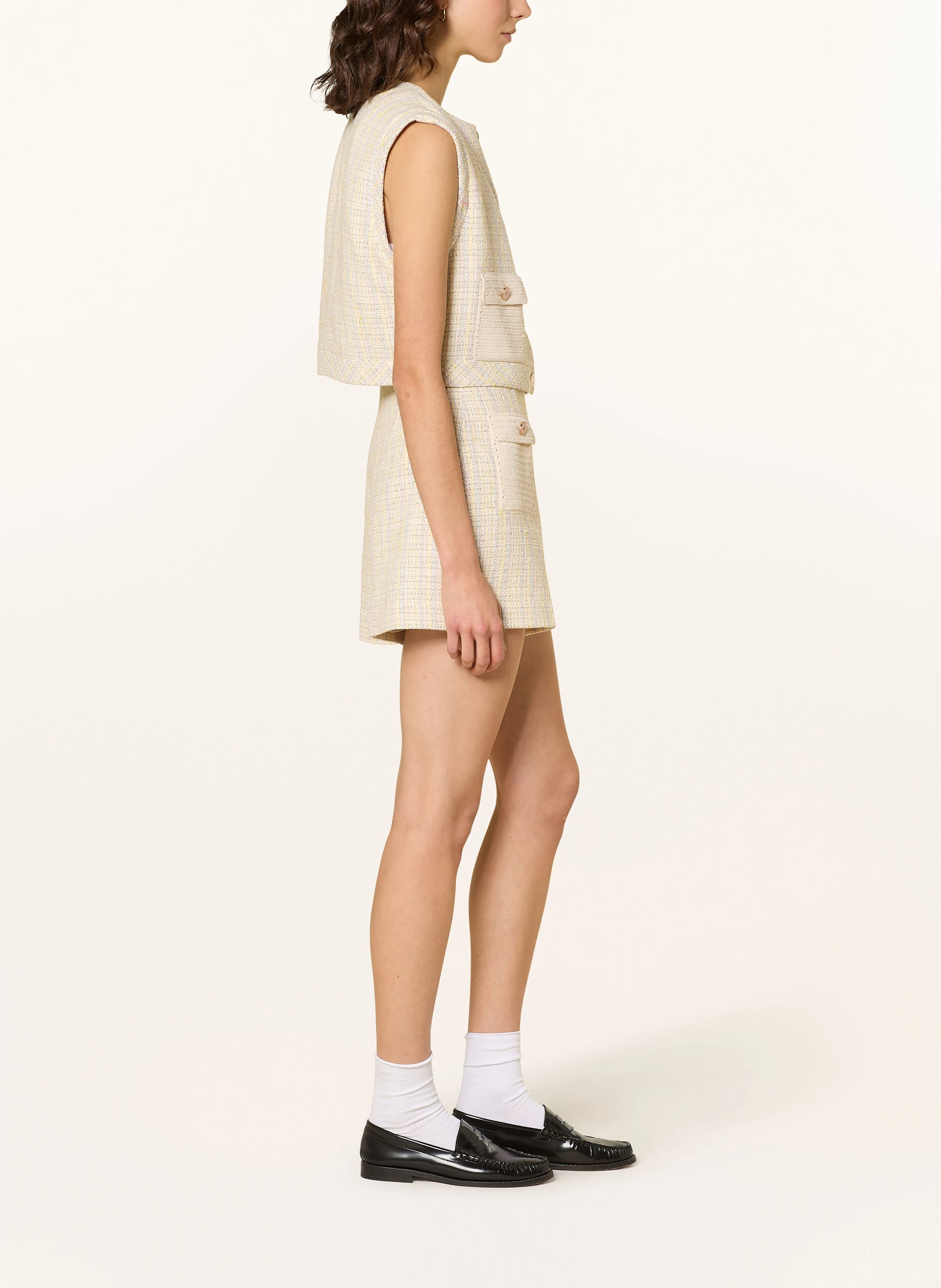 SANDRO Tweed-Shorts