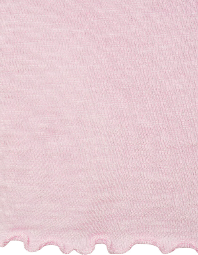 MANGO Short-sleeved cotton t-shirt Lt-pastel pink