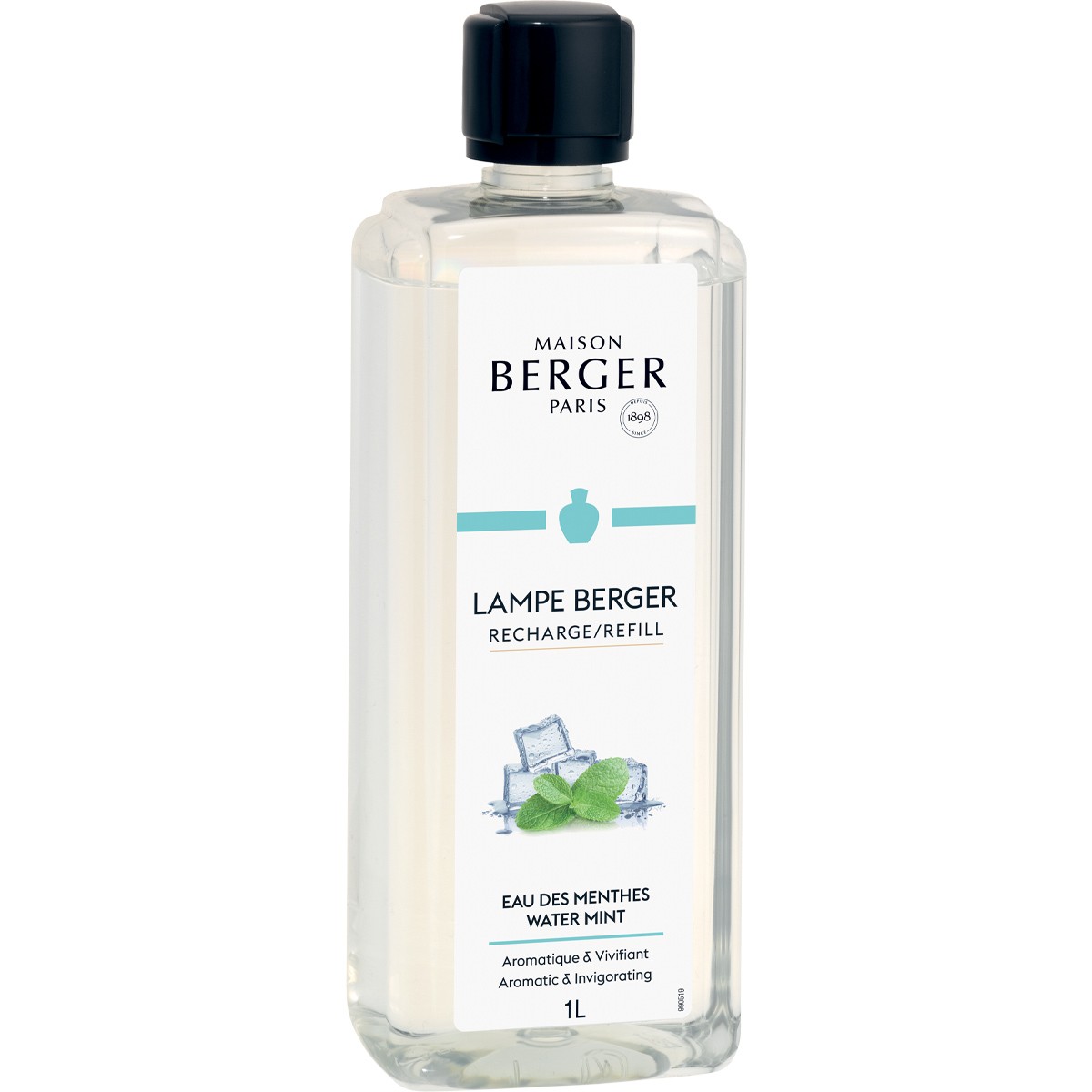 Recharge parfum pour lampe - Eau des menthes - 1 L