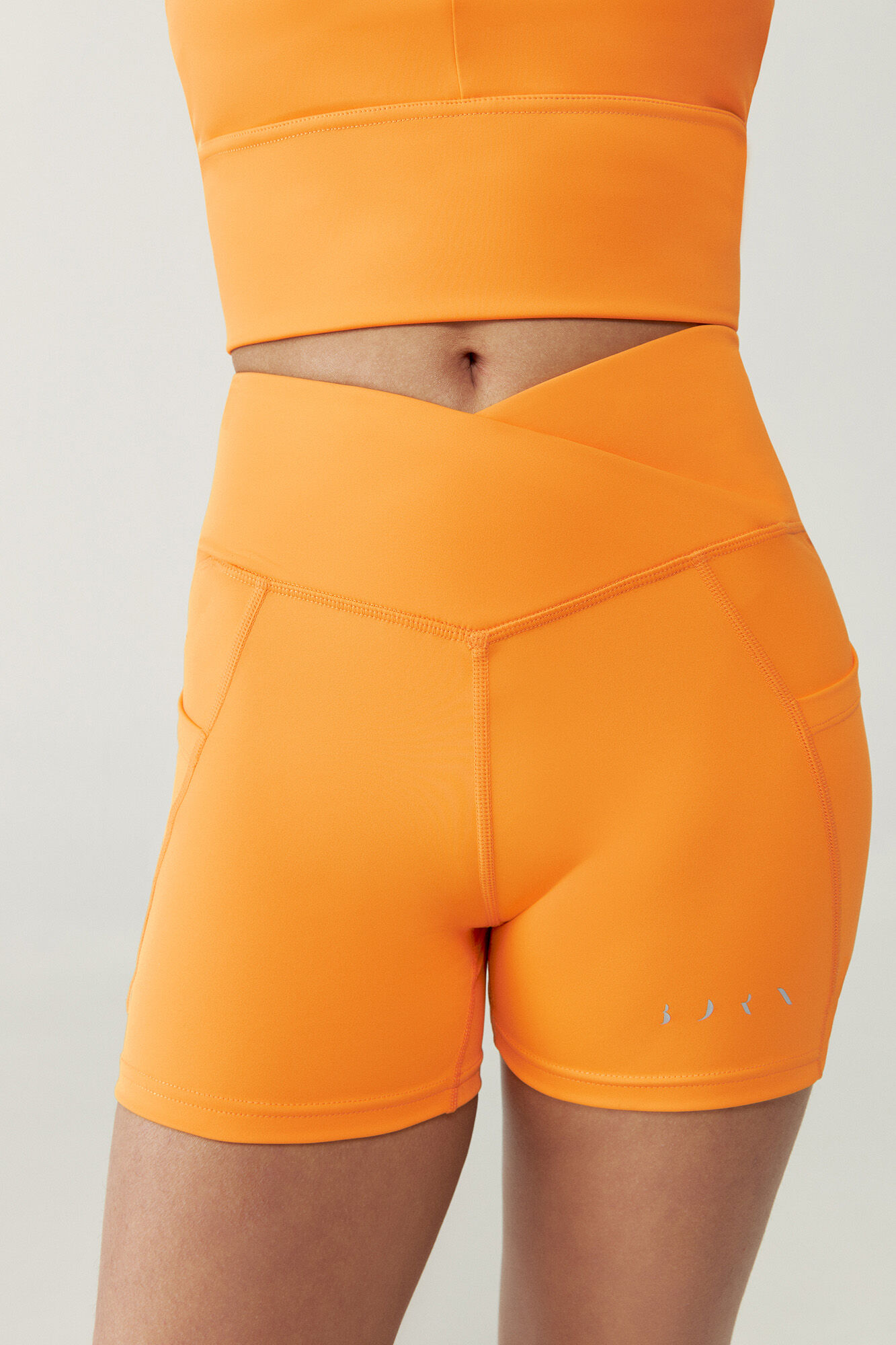 Seia Papaya curta - laranja