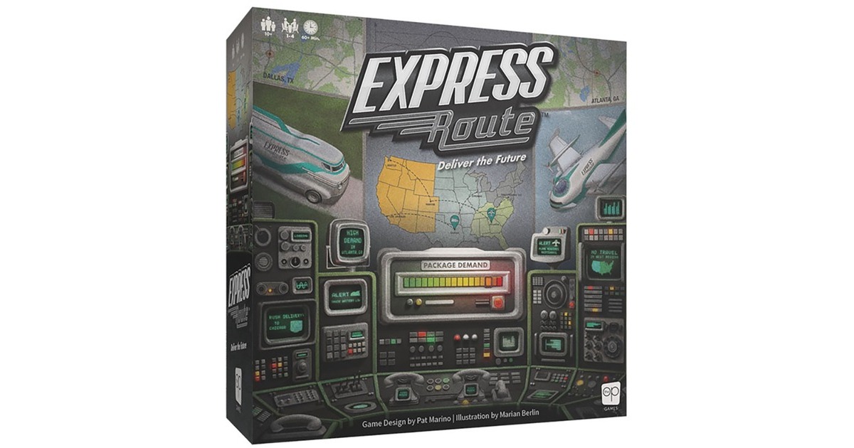 European Player NetworkExpress Route Bordspel  (Engels, 1 - 4 spelers, 60 minuten, Vanaf 10 jaar)