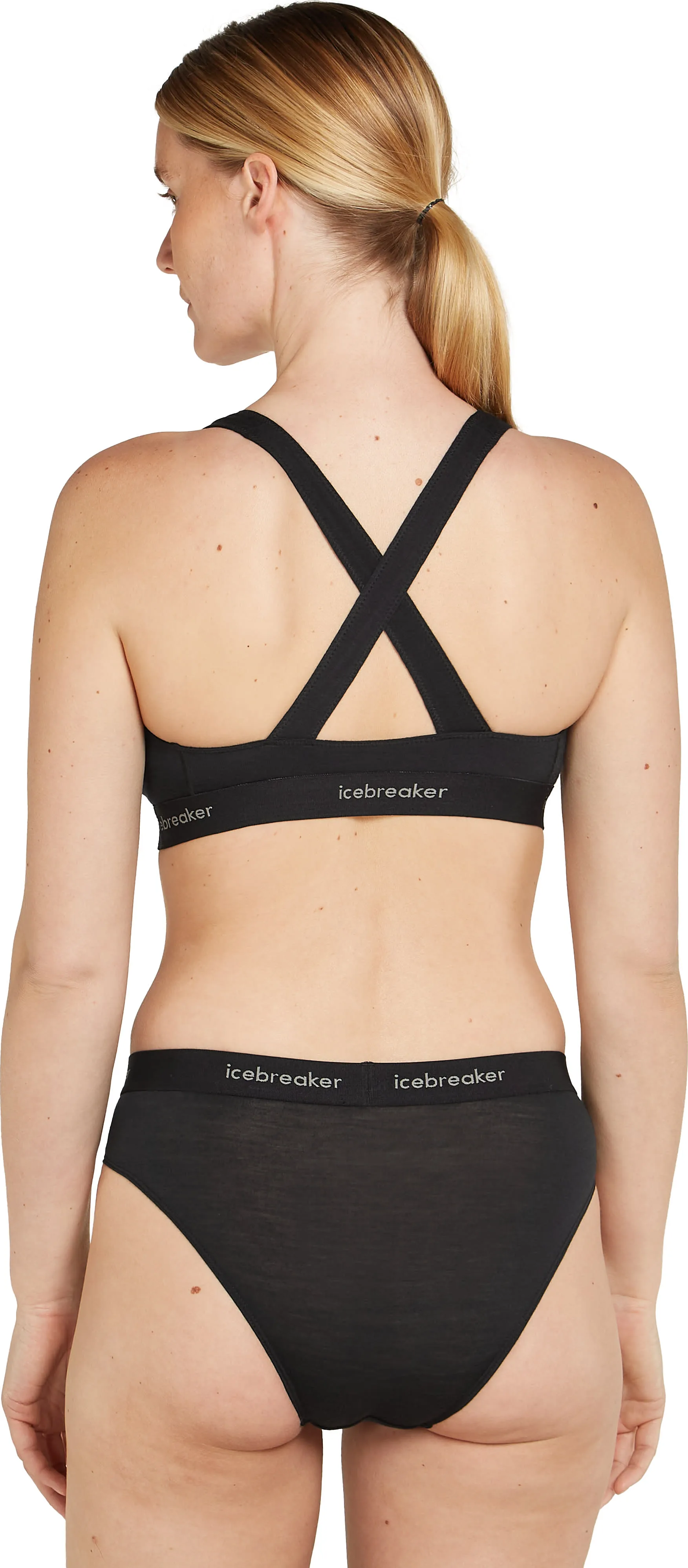 Icebreaker Women's 125 Cool-Lite Sprite Hipster Black