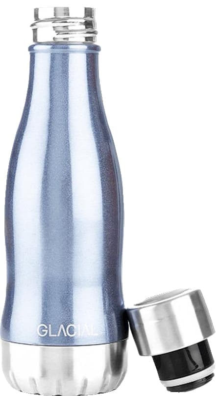 Glacial vandflaske GL1848300020 (Blue Metallic)