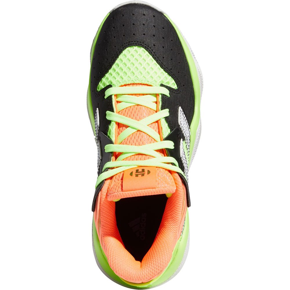 adidas Harden Stepback Basketballschuhe Kinder core black