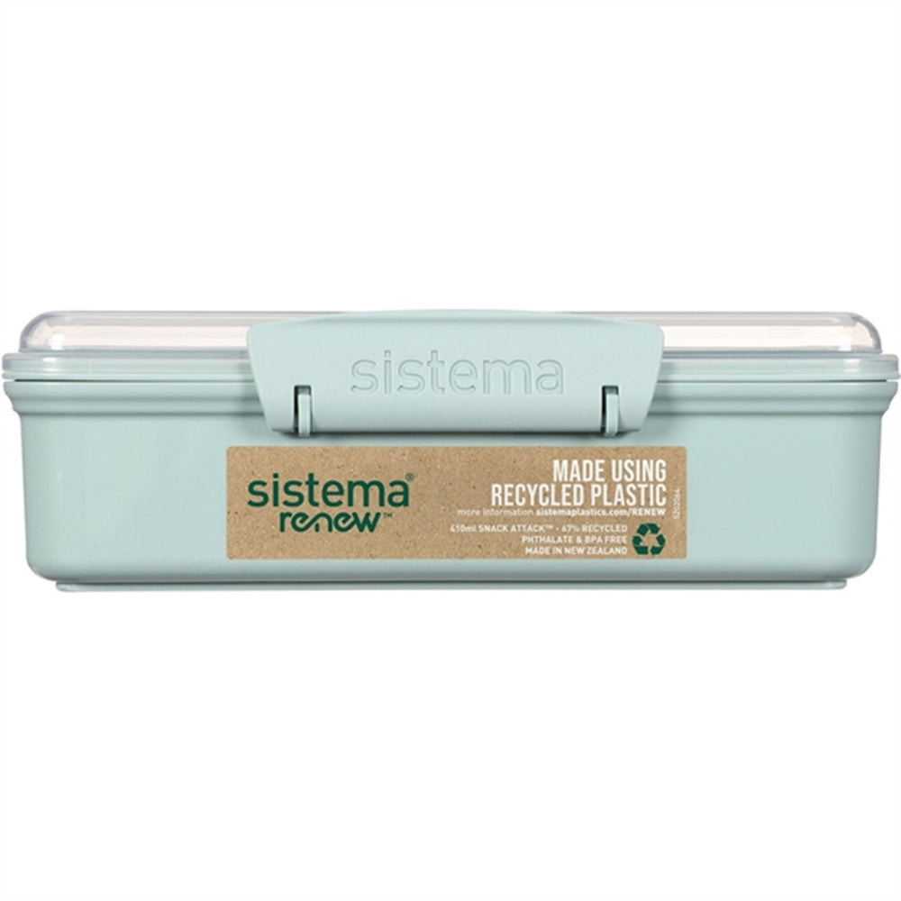 Køb Sistema Renew Snack Attack Madkasse 410 ml Mint