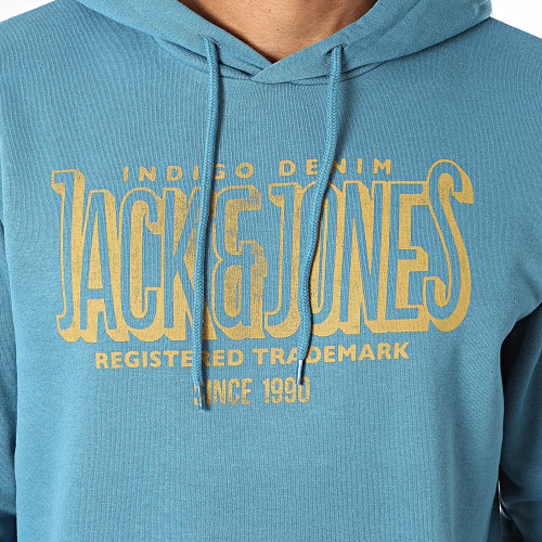 Sweat Capuche Henry Bleu