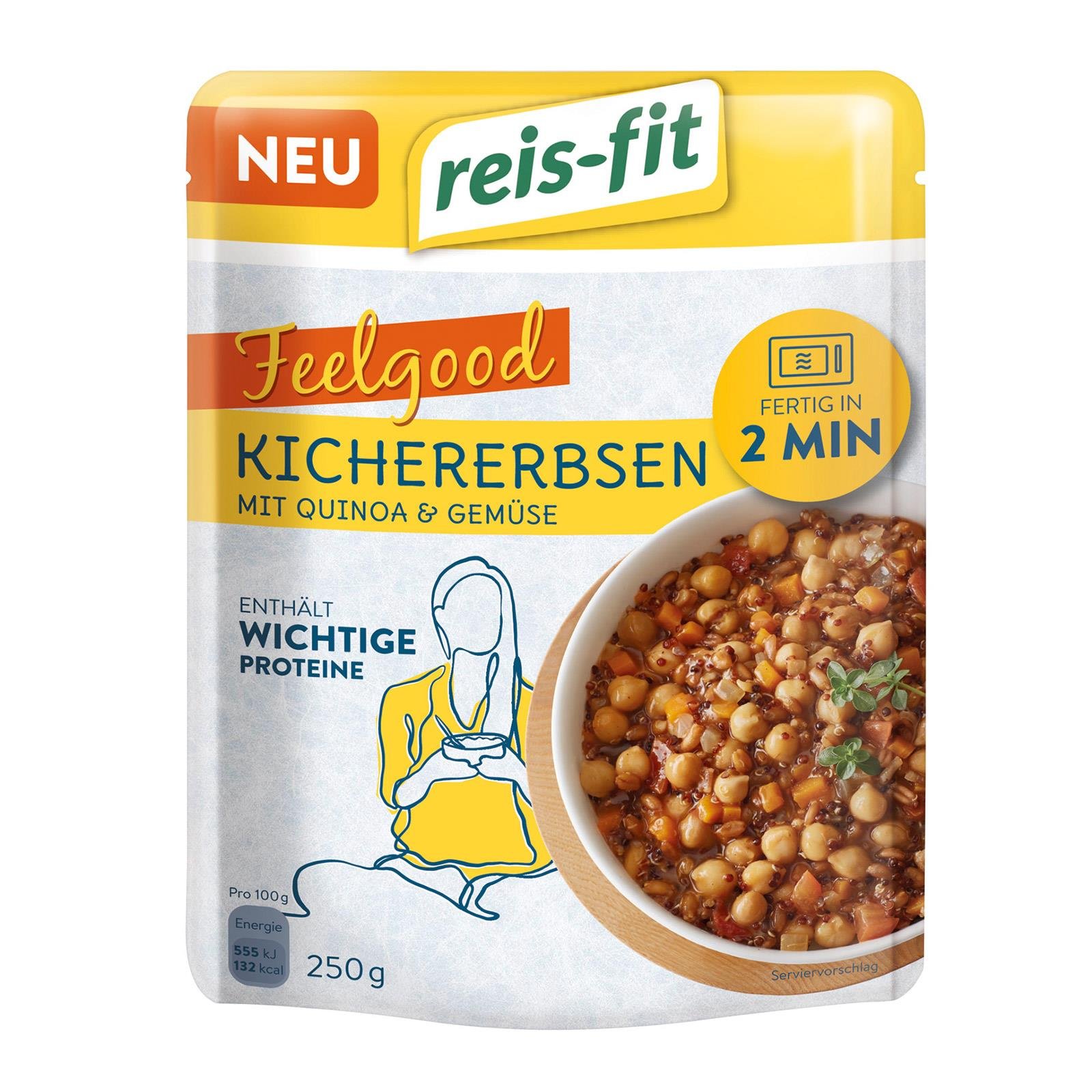 Reis-Fit Feelgood Kichererbsen