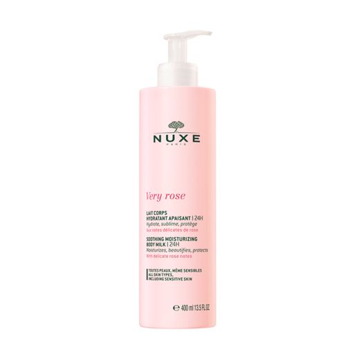 Nuxe Very Rose Body Milk, 400 ml