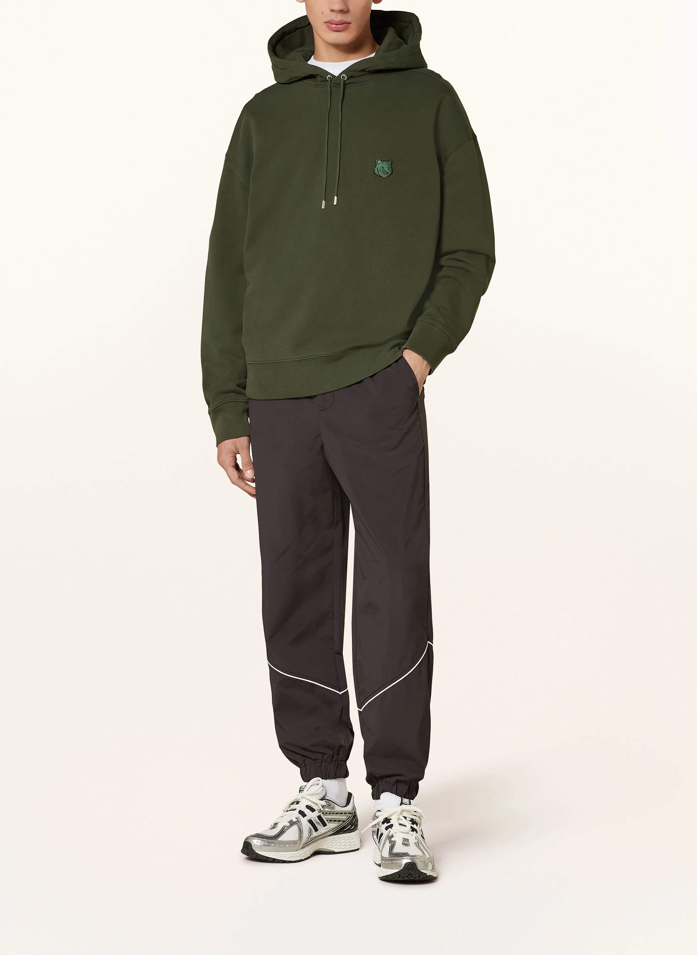 MAISON KITSUNÉ Sweatpants mit Galonstreifen