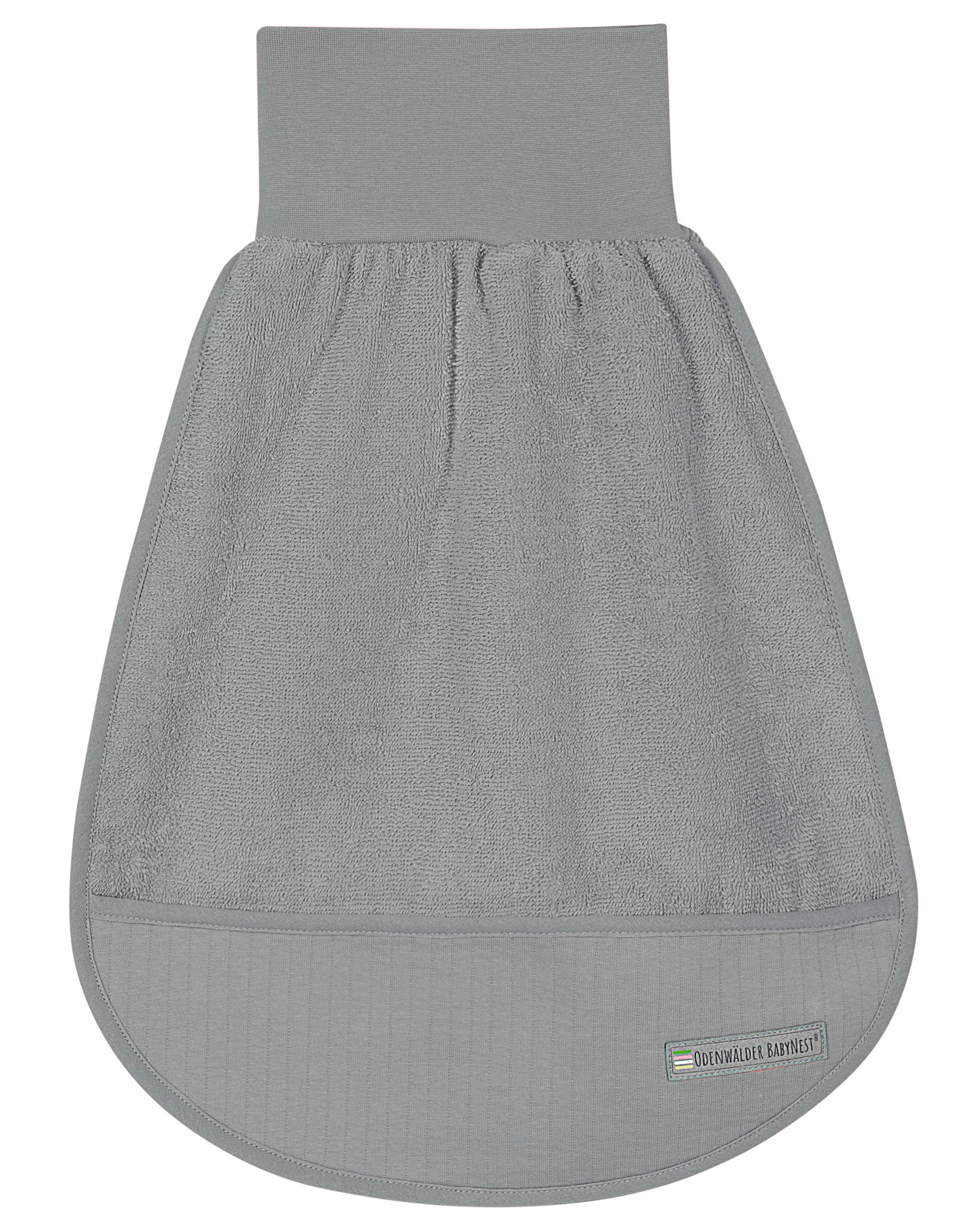 Frottée-Strampelsack BabyNest® SPRING in grey