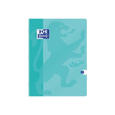 Oxford Touch - Cahier 24 x 32 cm - 96 pages - grands carreaux (seyès) - disponible dans différentes couleurs