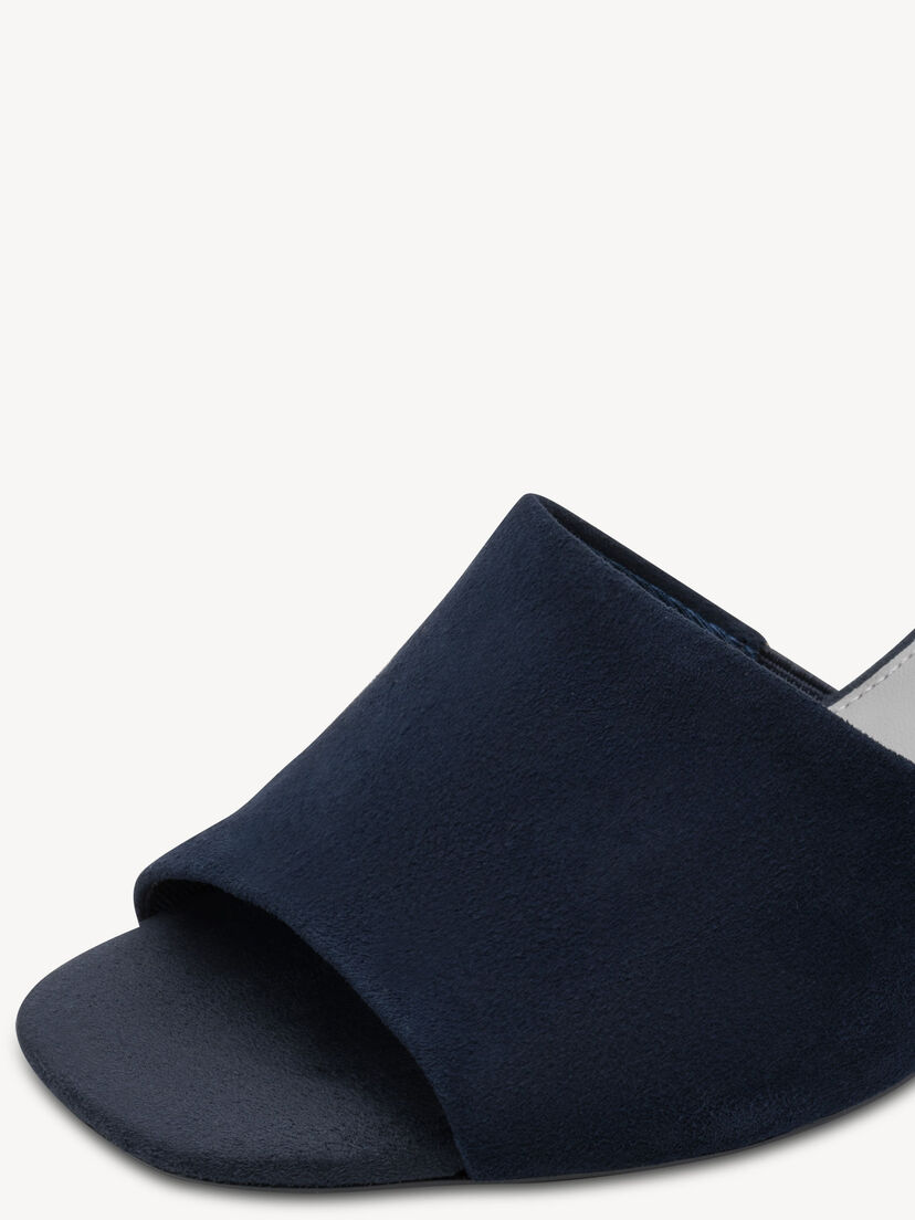 Leren Slipper - blauw