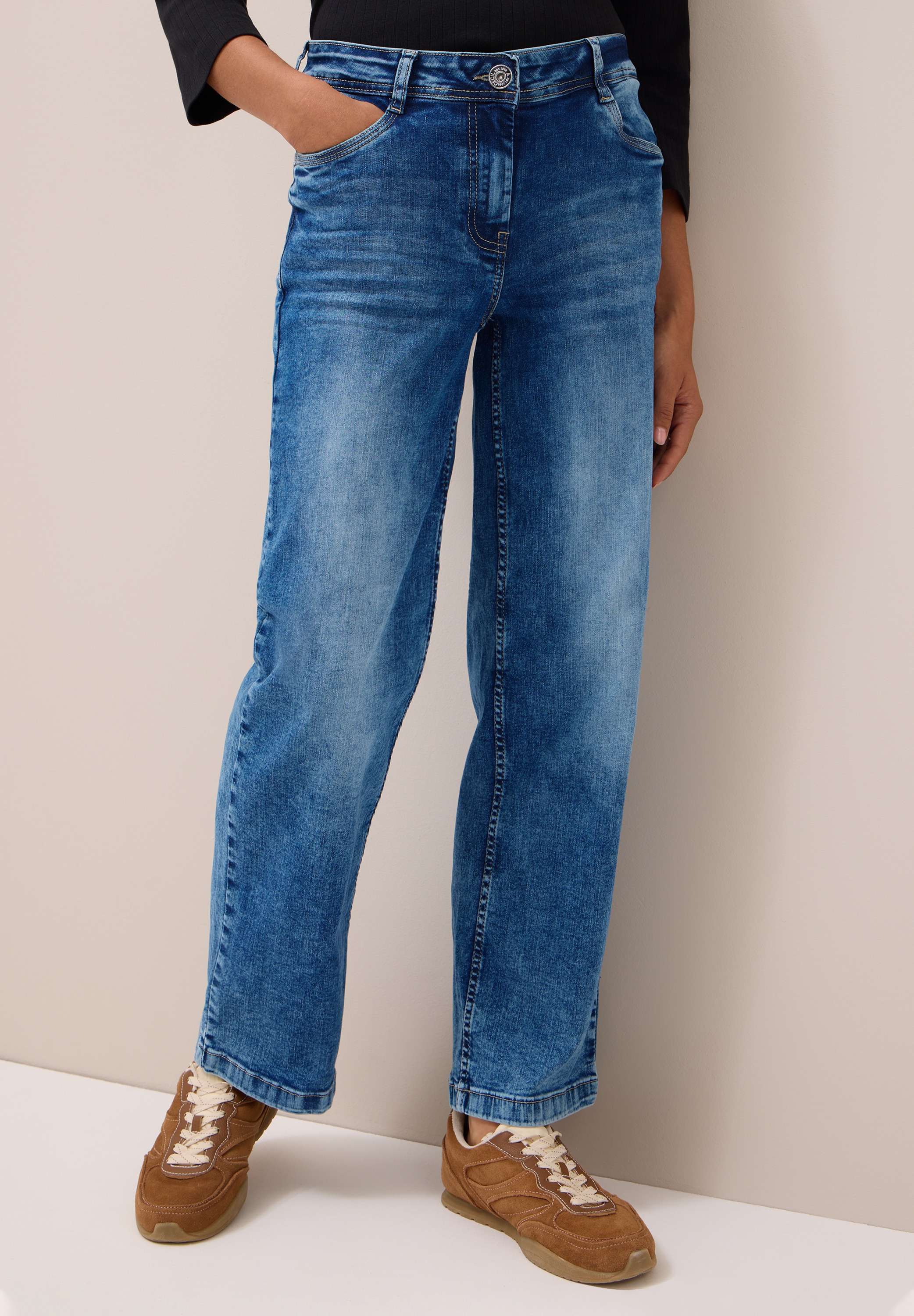 Cecil Weite Jeans »Style Neele«, im Five-Pocket Style