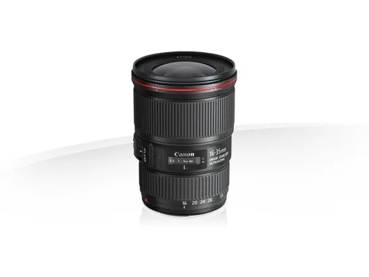 Canon EF - Vidvinkel zoom objektiv - 16 mm - 35 mm - f/4.0 L IS USM - Canon EF - for EOS 100, 1200, 6D, 70, 700, Kiss X6i, Kiss X7, Kiss X70, Kiss X7i, Rebel SL1, Rebel T5i