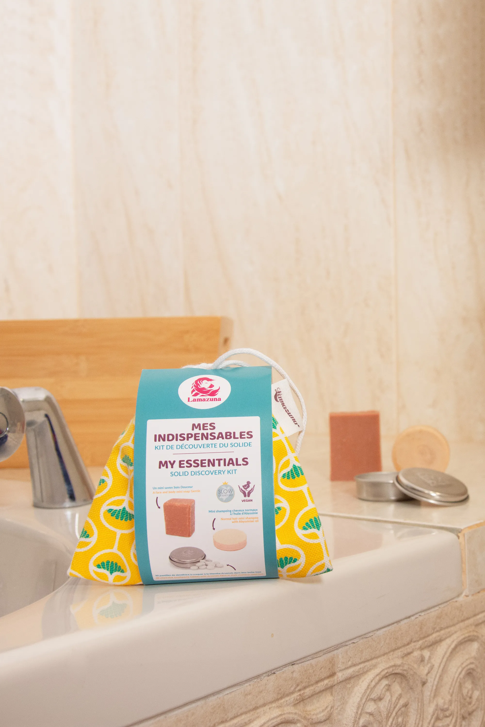 Lamazuna Kit découverte Mes indispensables objectif zéro déchet-90 g