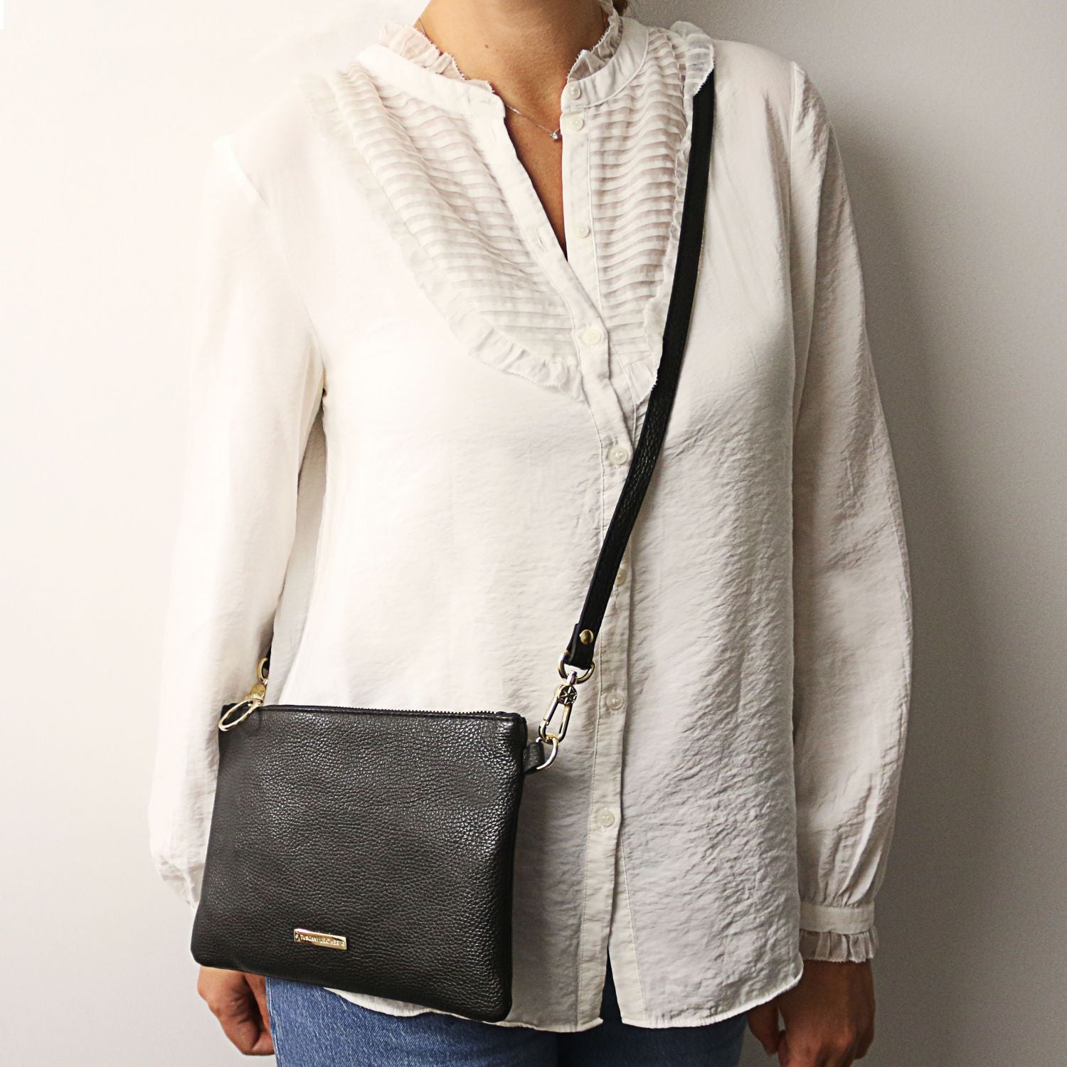 TL142029 – TL Bag – Soft leren Clutch