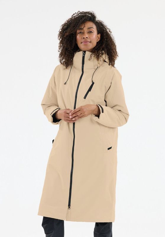 Whistler Womens Bellway Parka W-Pro 10000 Parka (Dames |beige |waterdicht)