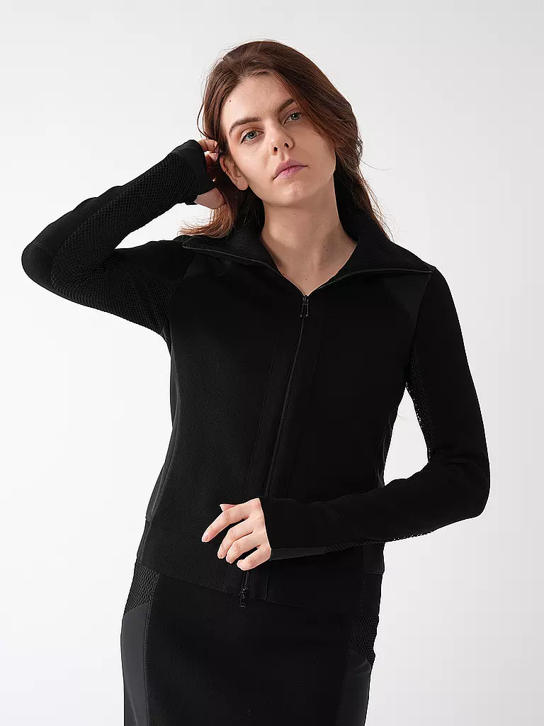 MARC CAIN Strickjacke schwarz