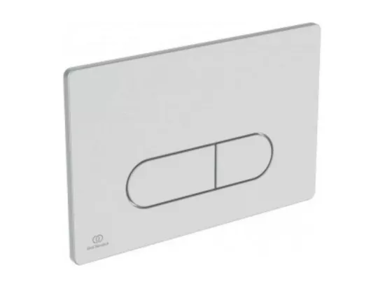 WC suspendu IDEAL STANDARD Tesi avec abattant, bâti autoportant gain de place Porcher éco certifié NF + Plaque Oleas Blanche