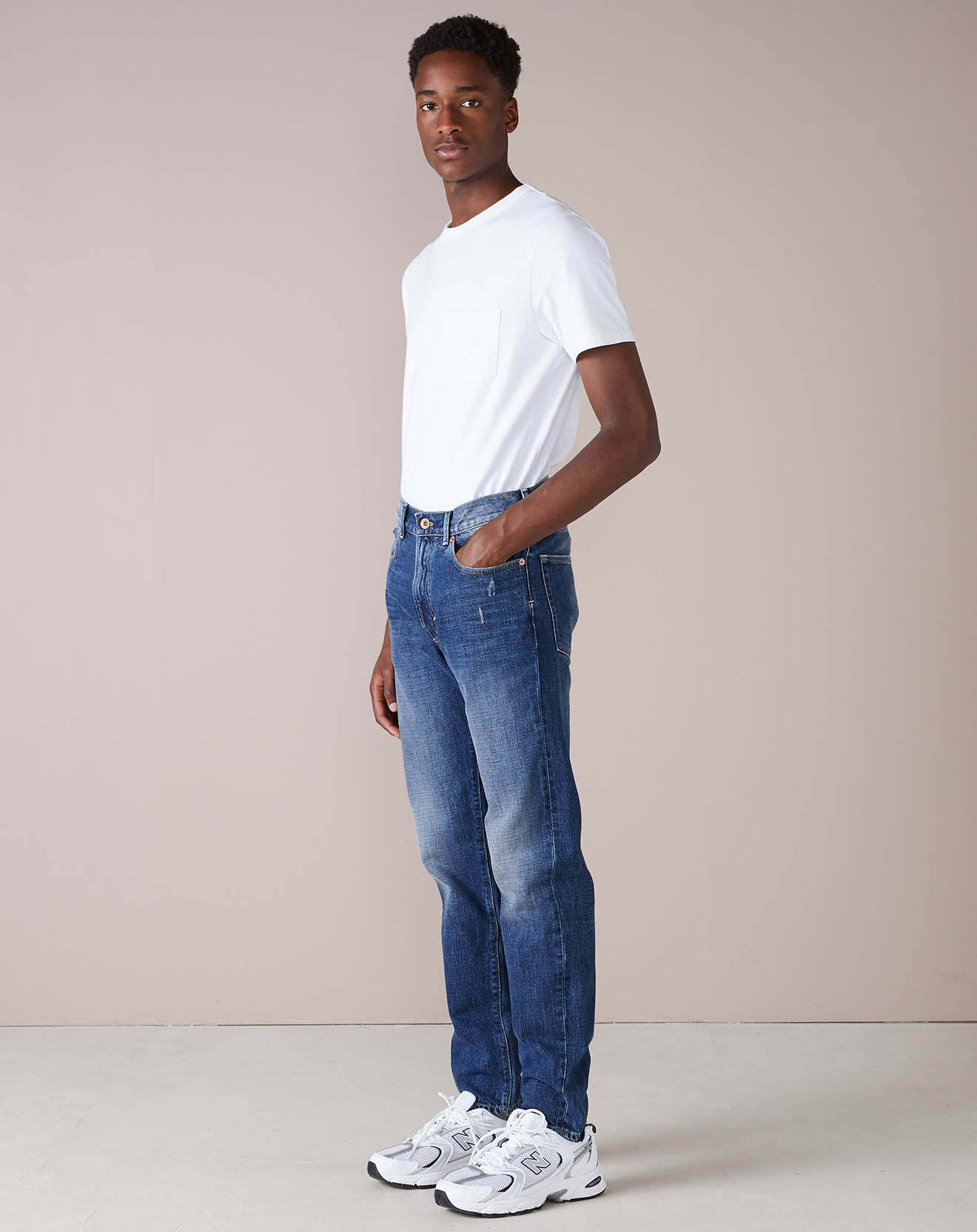 Bellerose Jean Slim Peeg bleu