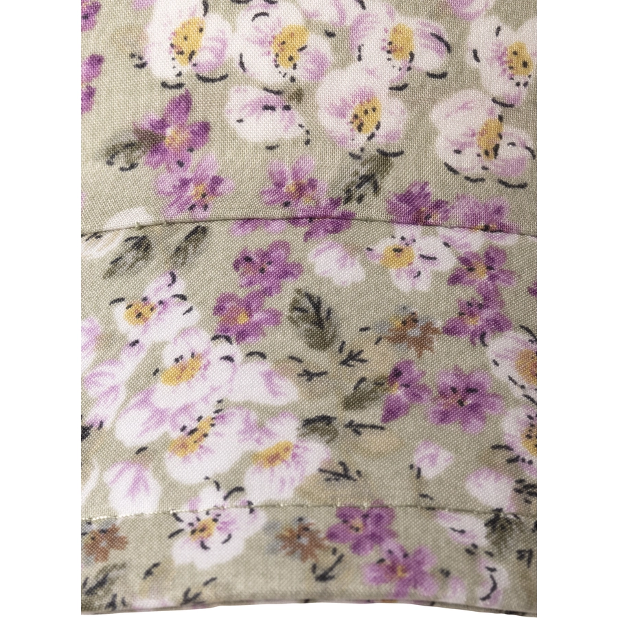 Sterntaler Schirmmütze mit Nackenschutz Millefleurs blassgrün